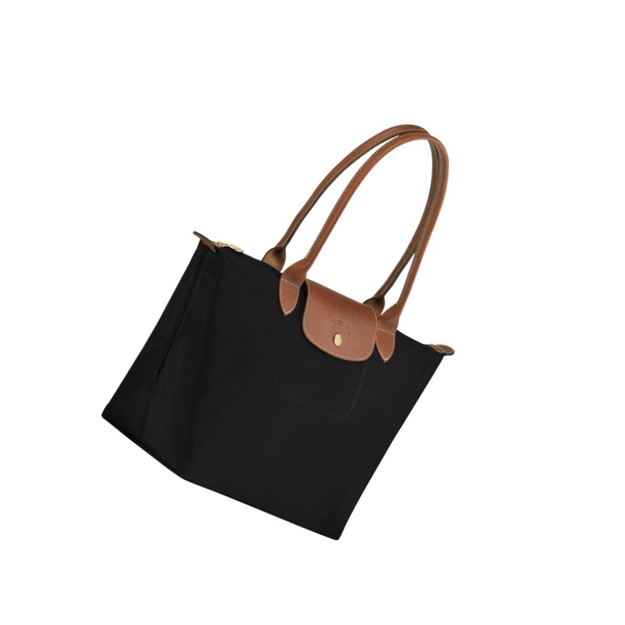 Torby Przez Ramię Damskie Longchamp Le Pliage Original S Czarne | PL-820VSCK