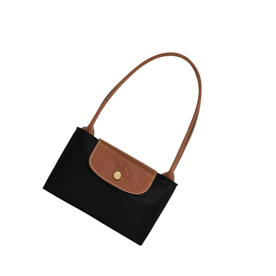 Torby Przez Ramię Damskie Longchamp Le Pliage Original S Czarne | PL-820VSCK