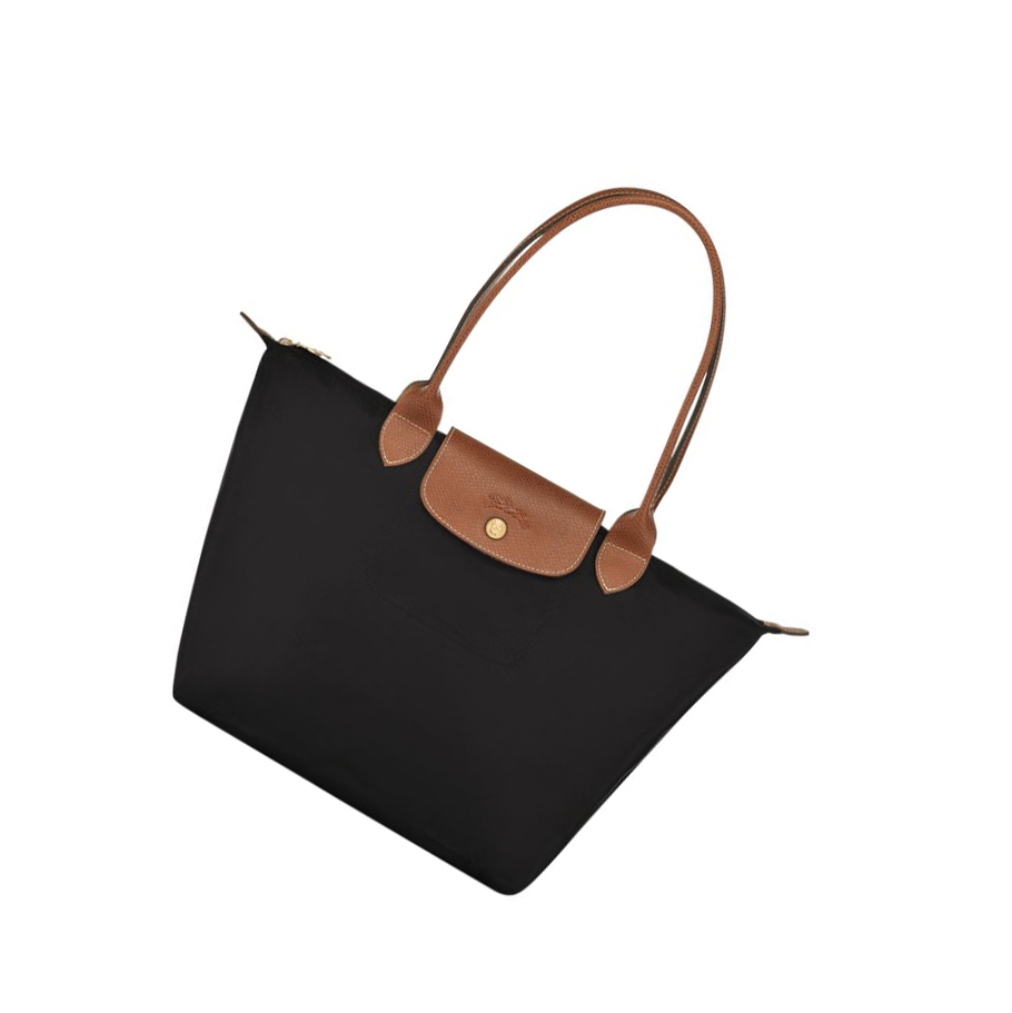 Torby Przez Ramię Damskie Longchamp Le Pliage Original S Czarne | PL-820VSCK