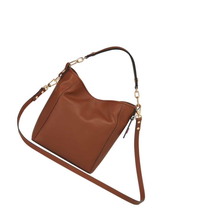 Torby Przez Ramię Damskie Longchamp Mademoiselle S Brązowe | PL-039ZCOI