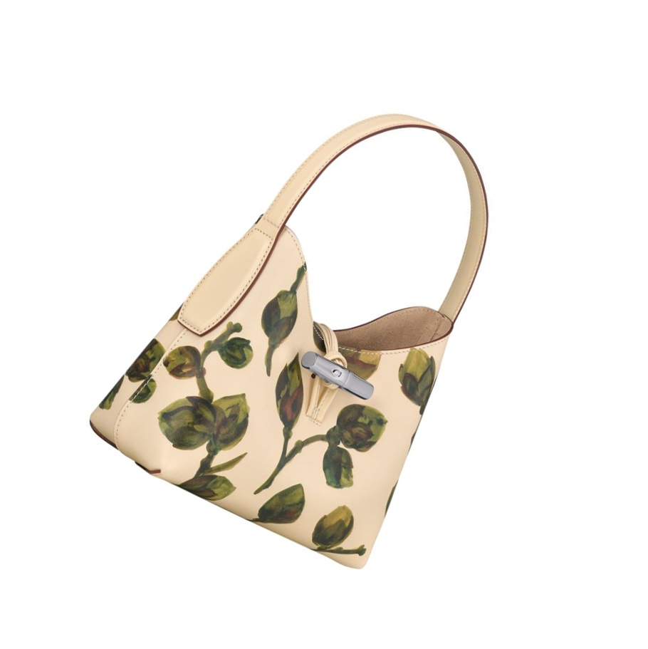 Torby Przez Ramię Damskie Longchamp Roseau Végétal XS Khaki | PL-719UIZQ