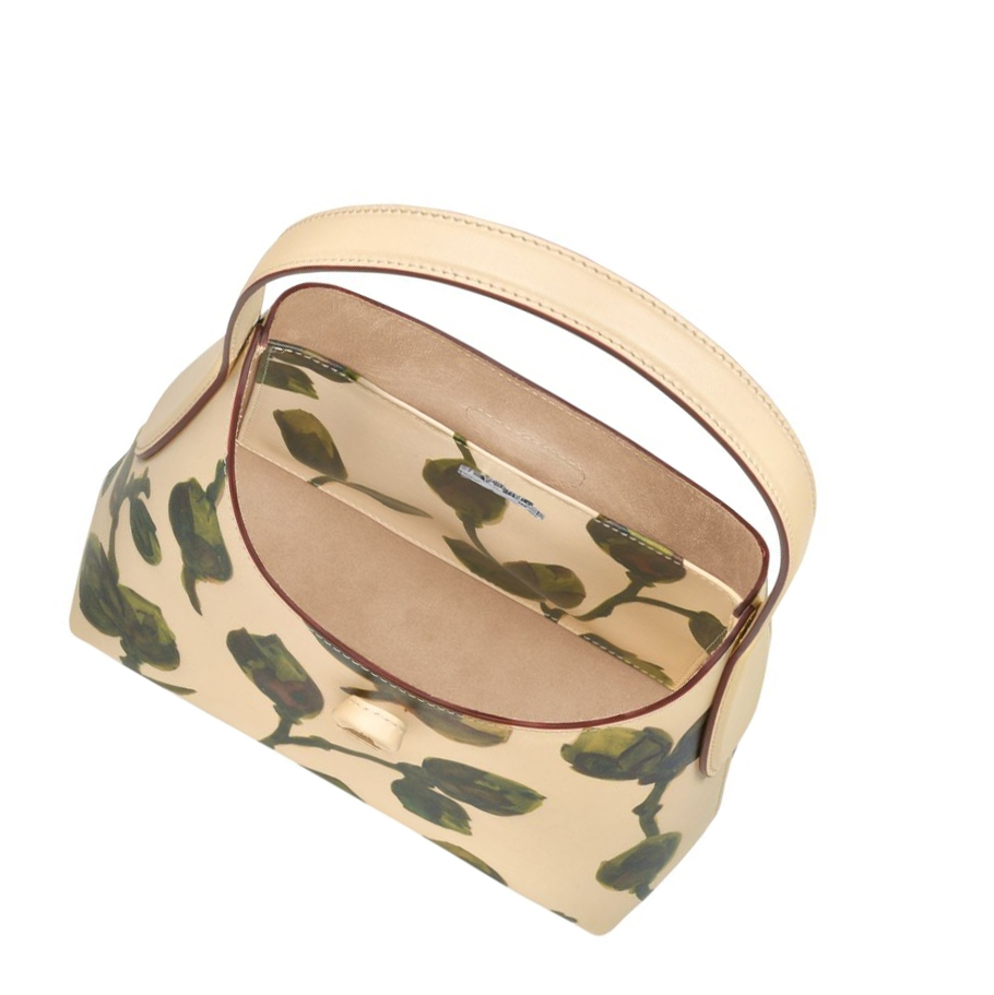 Torby Przez Ramię Damskie Longchamp Roseau Végétal XS Khaki | PL-719UIZQ