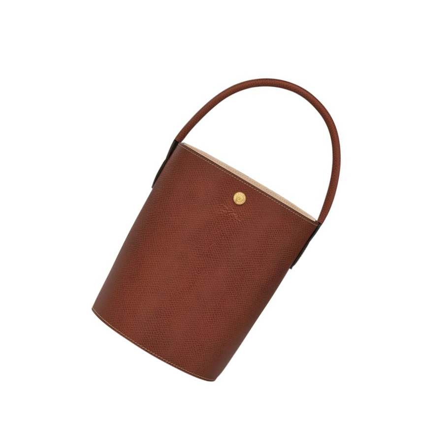 Torebki Damskie Longchamp Cuir De Russie Brązowe | PL-924HFOB