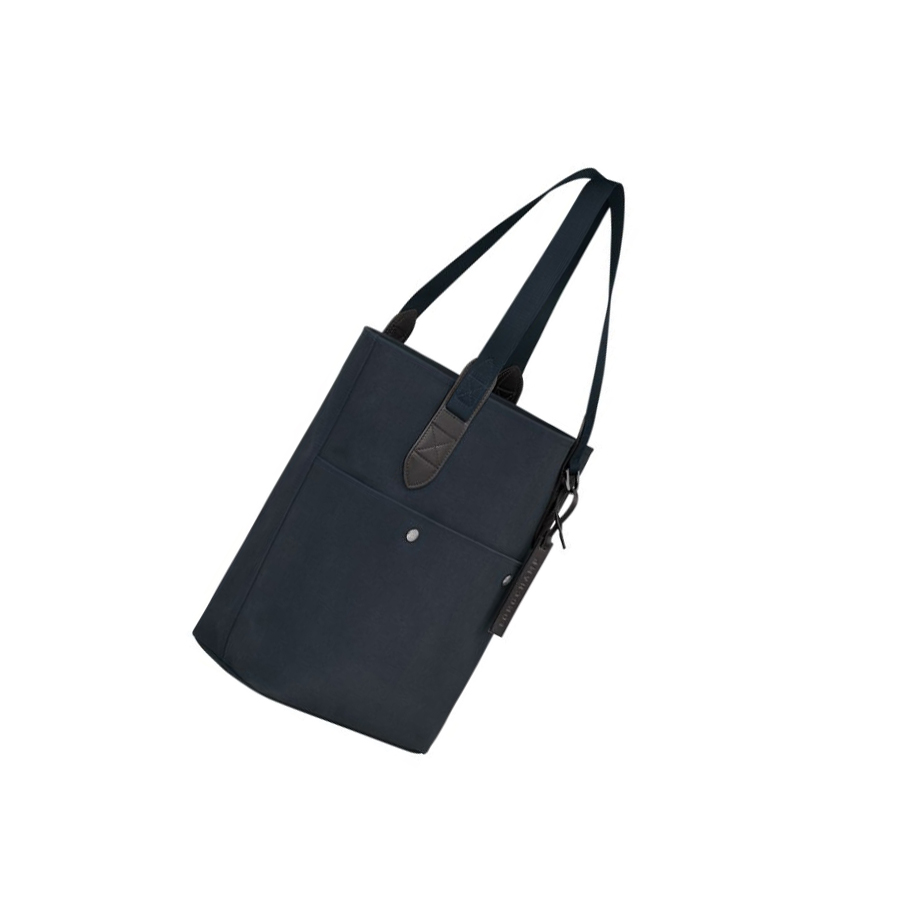 Torebki Damskie Longchamp Gabin Granatowe | PL-159JZYU