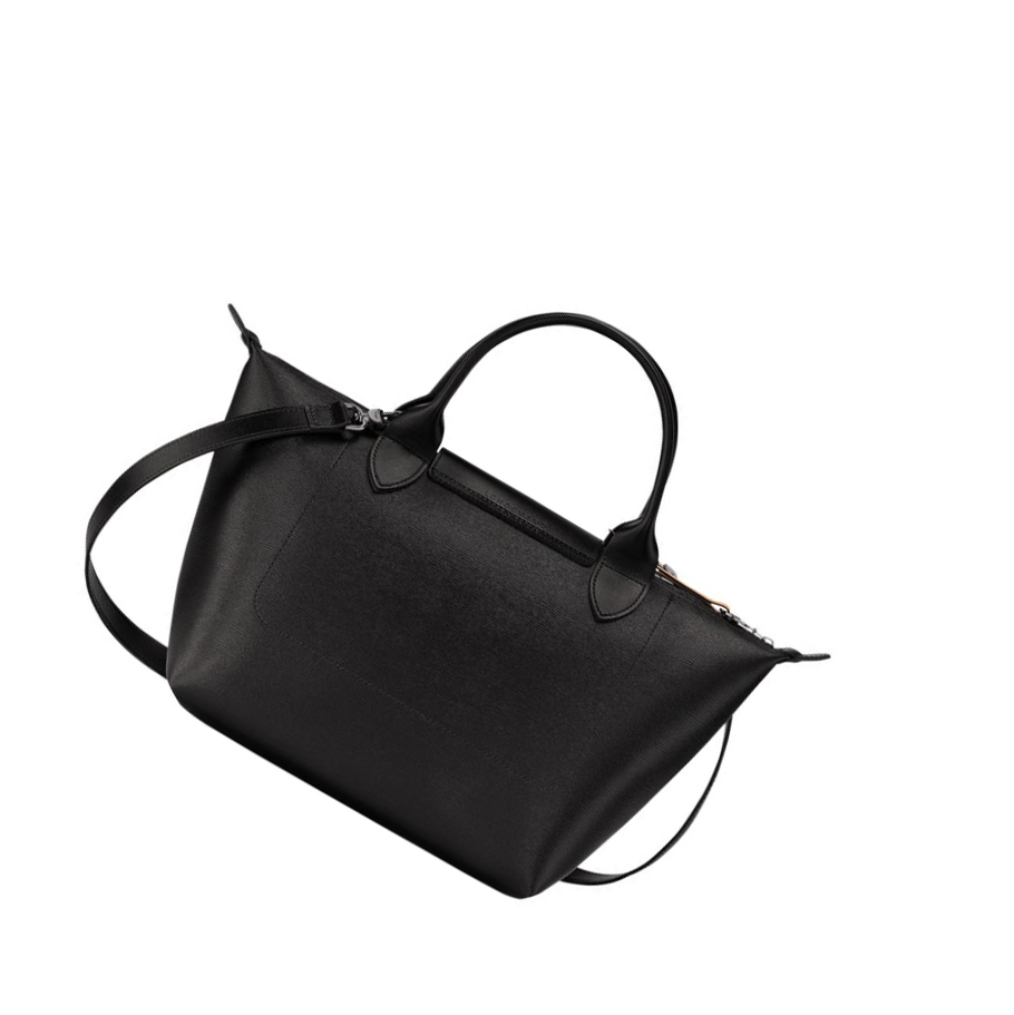 Torebki Damskie Longchamp Le Pliage City S Czarne | PL-283XCSQ