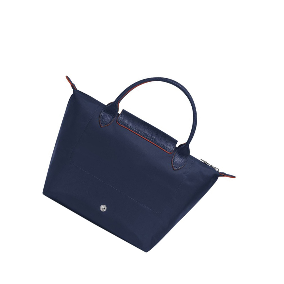 Torebki Damskie Longchamp Le Pliage Club S Granatowe | PL-068AMCW