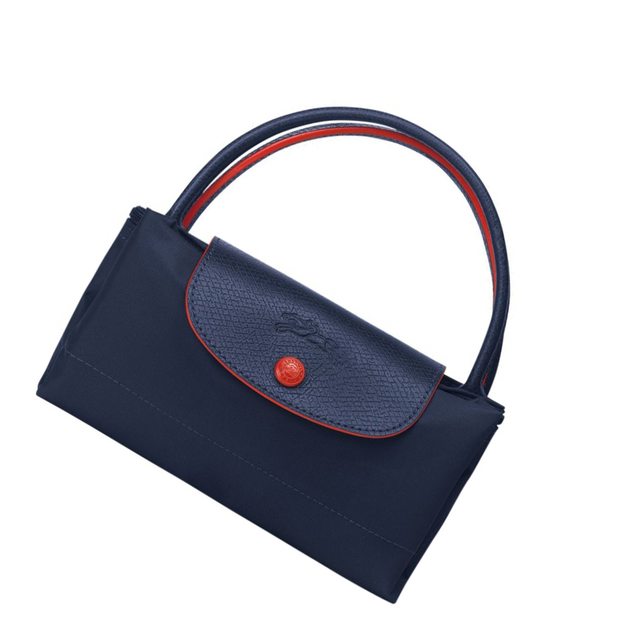 Torebki Damskie Longchamp Le Pliage Club S Granatowe | PL-068AMCW