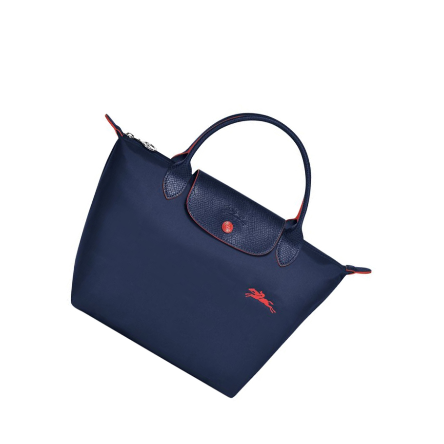 Torebki Damskie Longchamp Le Pliage Club S Granatowe | PL-068AMCW