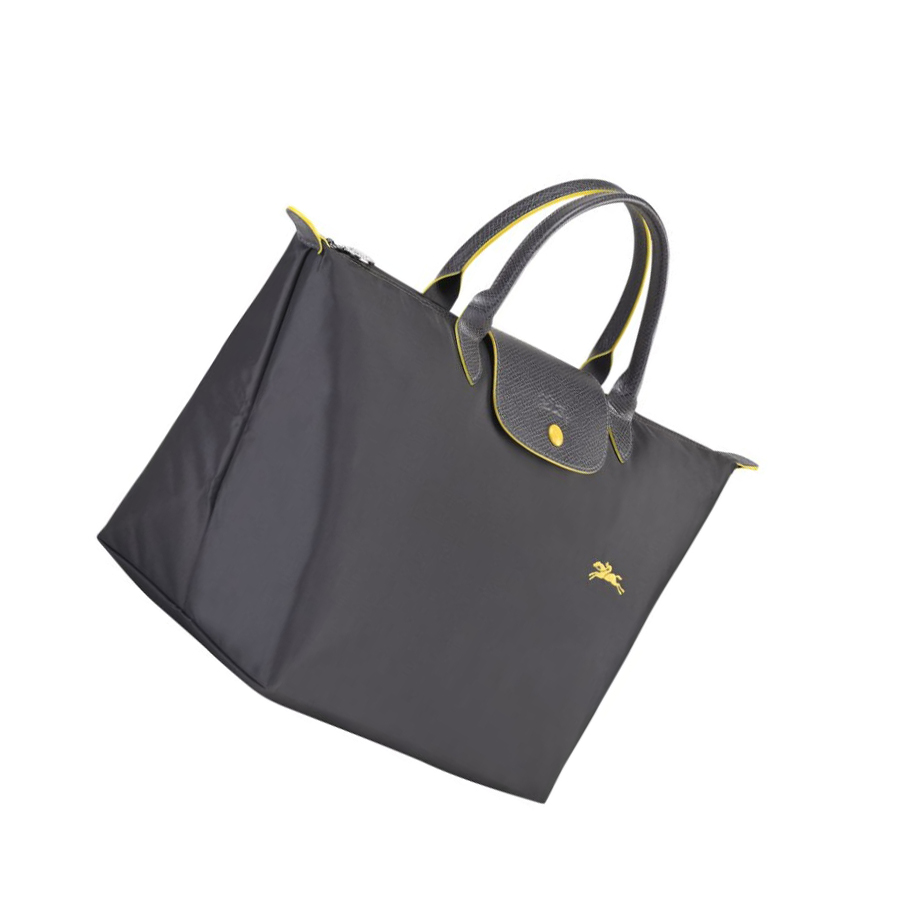 Torebki Damskie Longchamp Le Pliage Club M Szare | PL-619NSVT