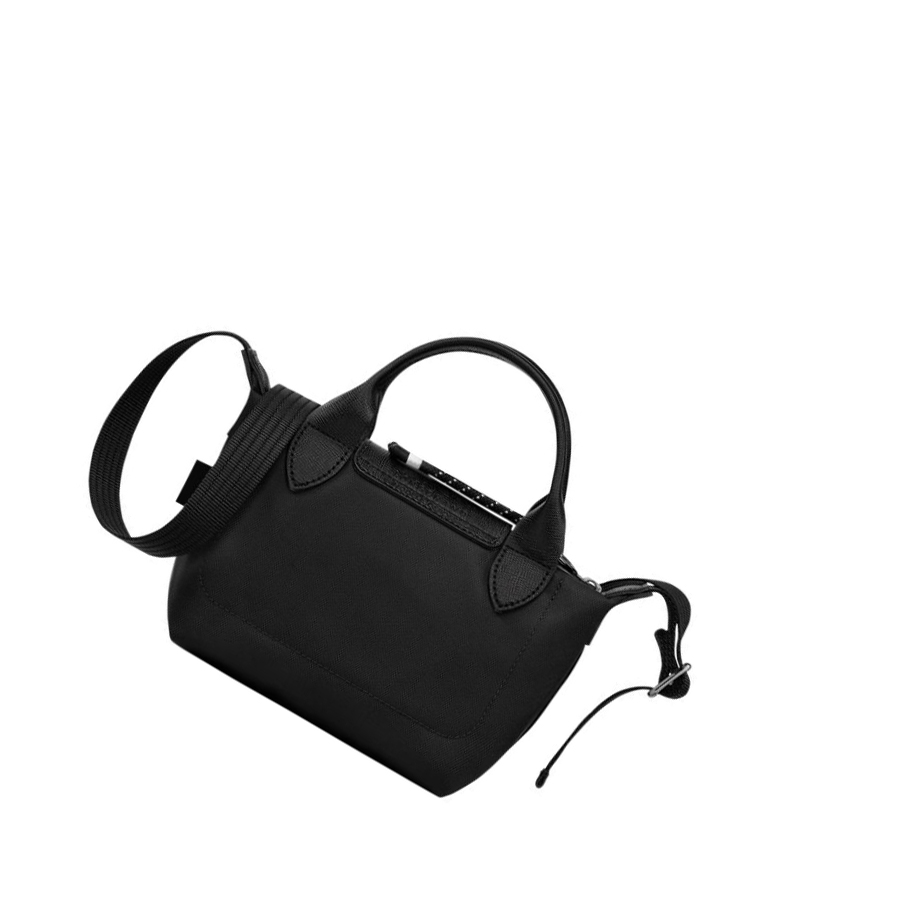 Torebki Damskie Longchamp Le Pliage Energy XS Czarne | PL-073IPVG