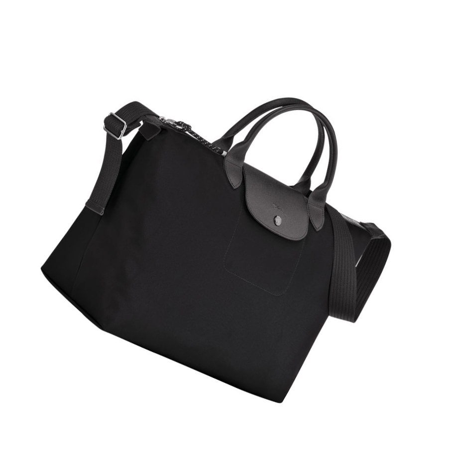 Torebki Damskie Longchamp Le Pliage Energy L Czarne | PL-597SYEL