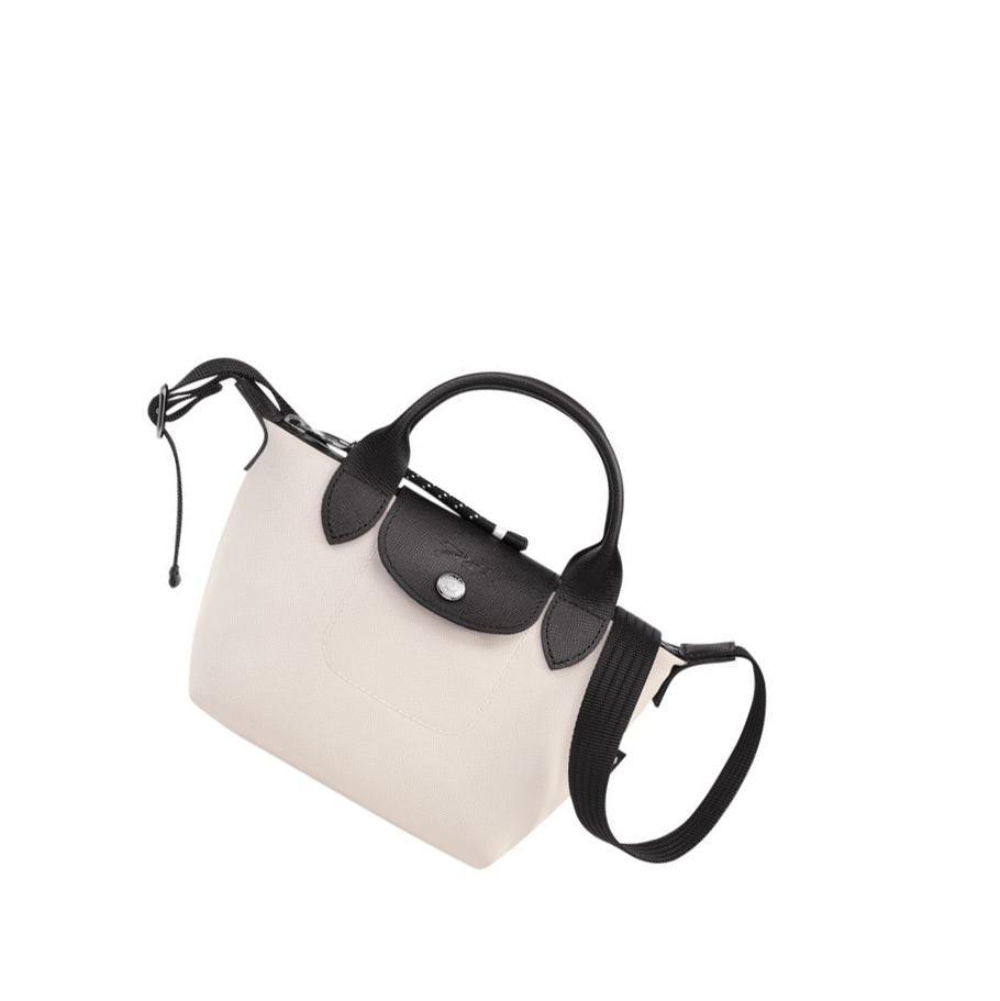 Torebki Damskie Longchamp Le Pliage Energy XS Beżowe | PL-714WSJF