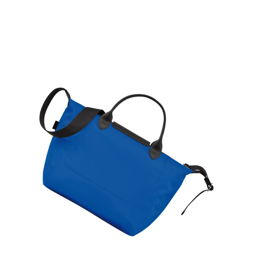 Torebki Damskie Longchamp Le Pliage Energy M Niebieskie | PL-890WYGE