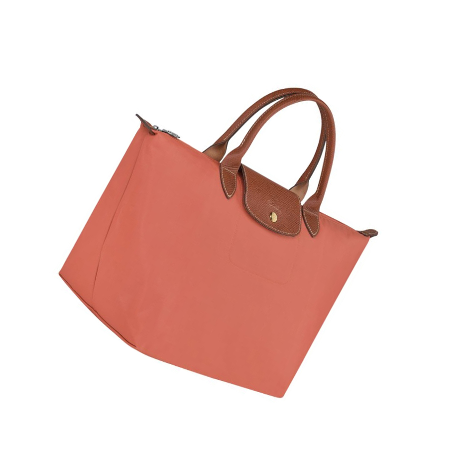 Torebki Damskie Longchamp Le Pliage Original M Różowe | PL-162GIRE