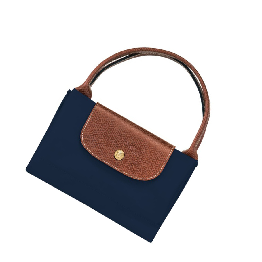 Torebki Damskie Longchamp Le Pliage Original M Granatowe | PL-175MBLS