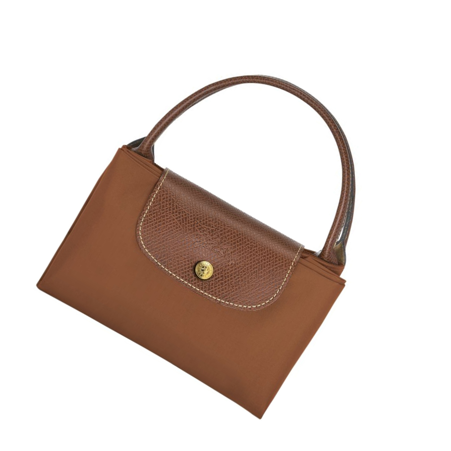 Torebki Damskie Longchamp Le Pliage Original M Brązowe | PL-534ZXLQ