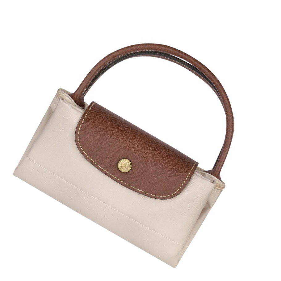 Torebki Damskie Longchamp Le Pliage Original S Beżowe | PL-864CILV