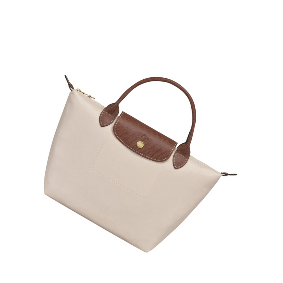 Torebki Damskie Longchamp Le Pliage Original S Beżowe | PL-864CILV