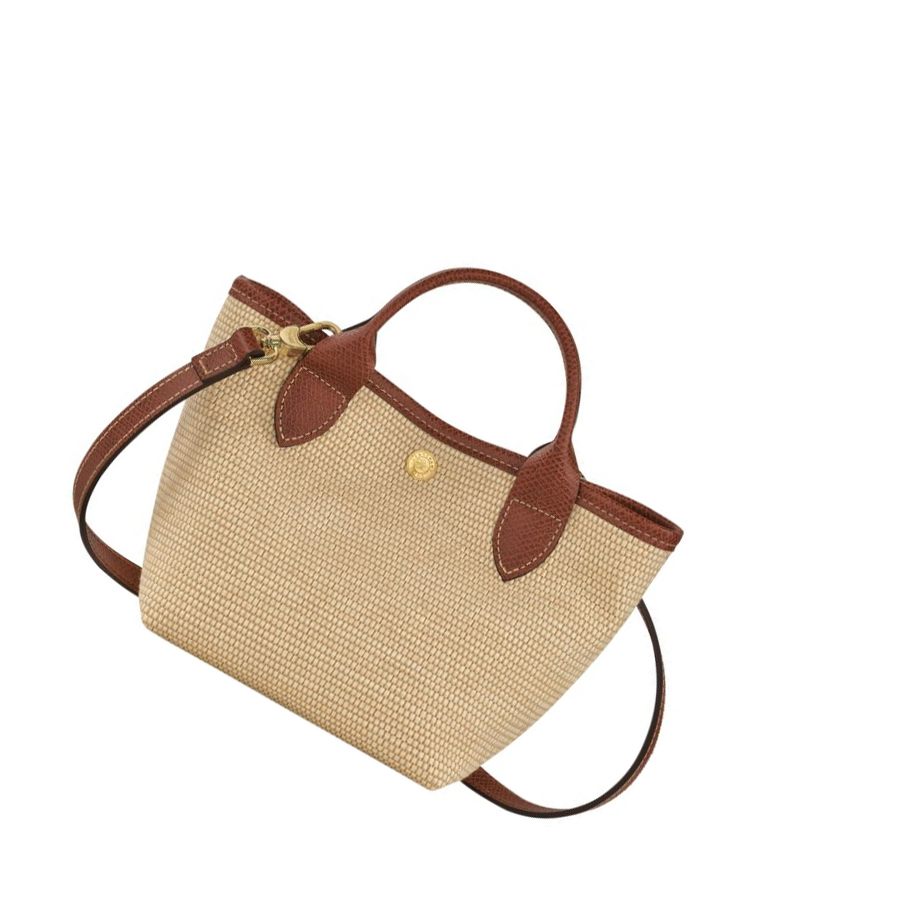 Torebki Damskie Longchamp Le Pliage Paris - Saint-Tropez Brązowe | PL-378BHAX