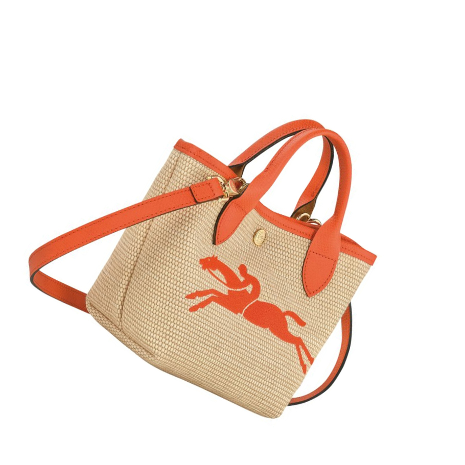 Torebki Damskie Longchamp Le Pliage Paris - Saint-Tropez Pomarańczowe | PL-473MTAR