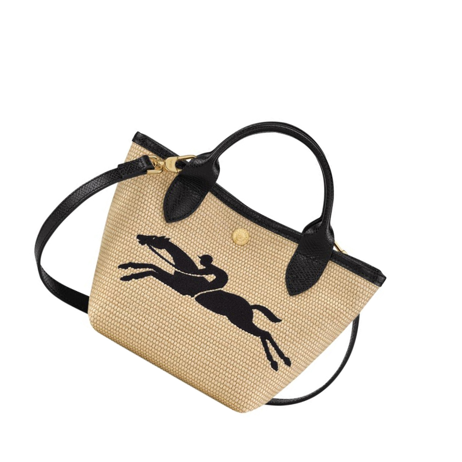 Torebki Damskie Longchamp Le Pliage Paris - Saint-Tropez Czarne | PL-674SCJG