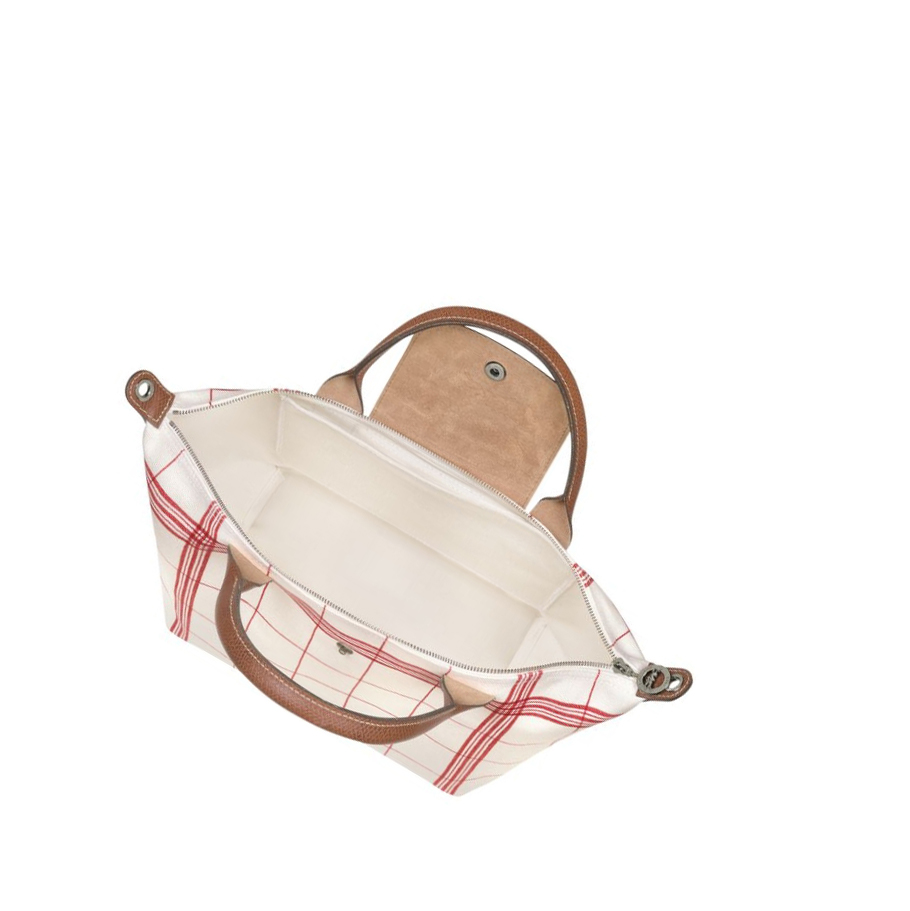 Torebki Damskie Longchamp Le Pliage Torchon S Czerwone | PL-129TEIW