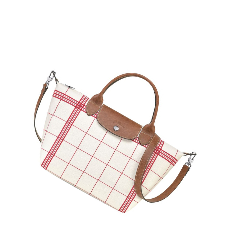 Torebki Damskie Longchamp Le Pliage Torchon S Czerwone | PL-129TEIW