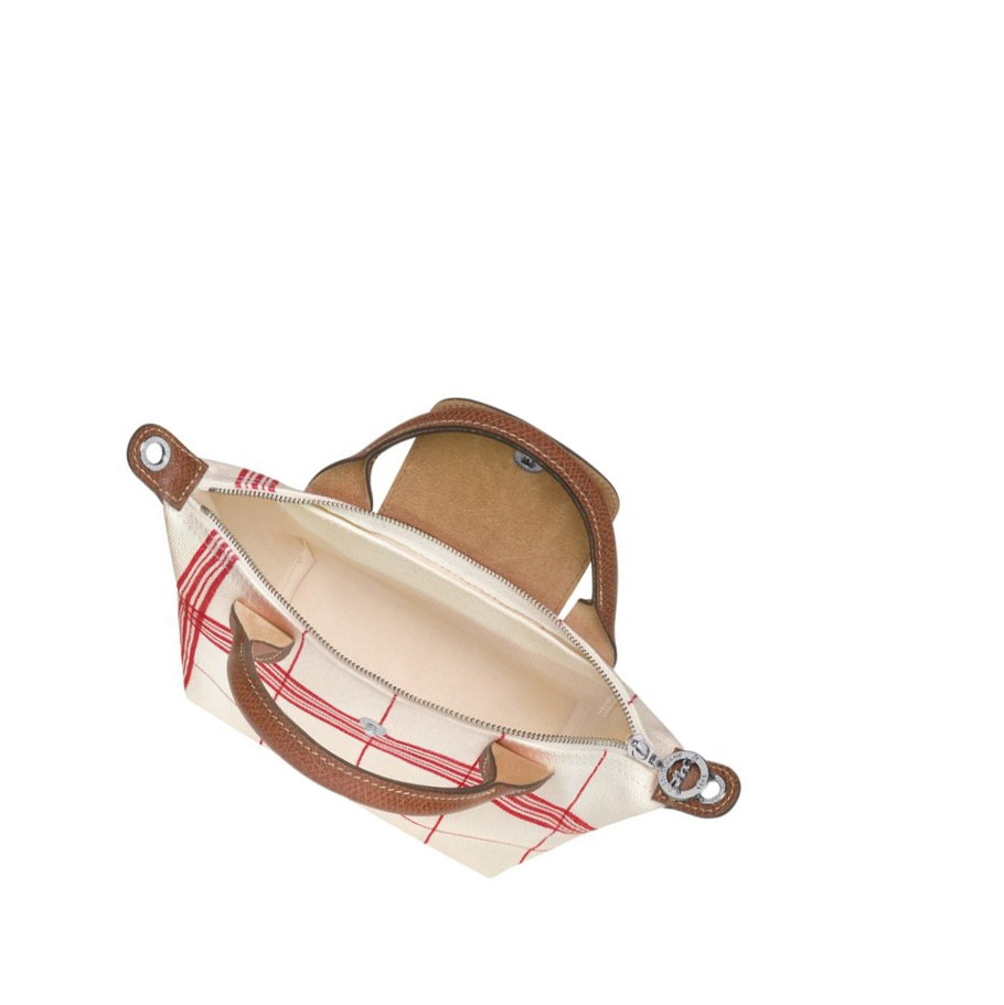 Torebki Damskie Longchamp Le Pliage Torchon XS Czerwone | PL-765AKWB