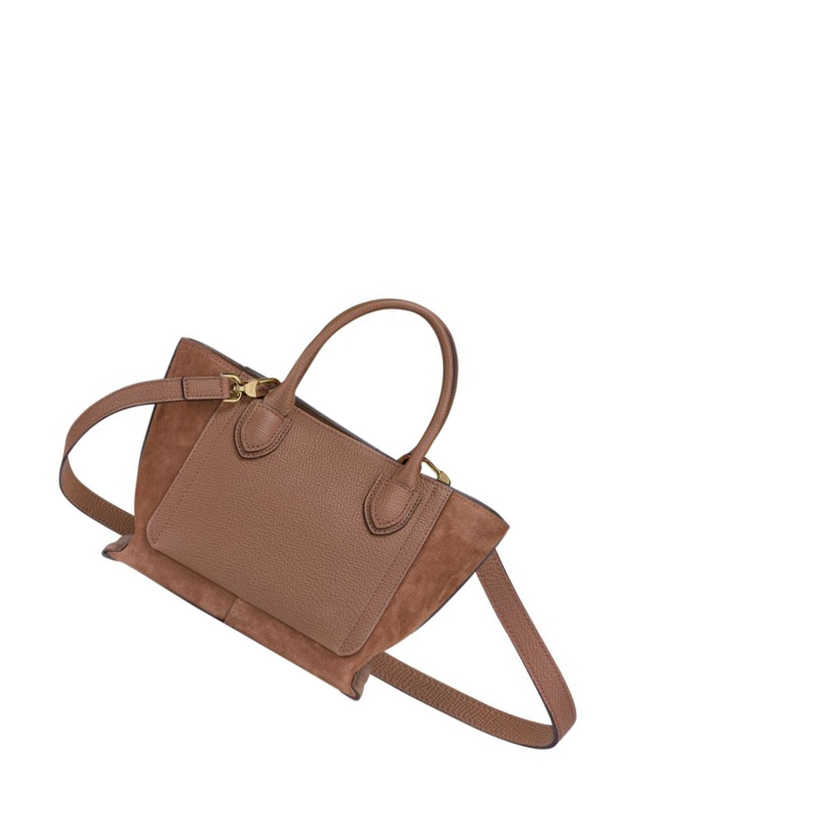 Torebki Damskie Longchamp Mailbox S Brązowe | PL-689SHNQ