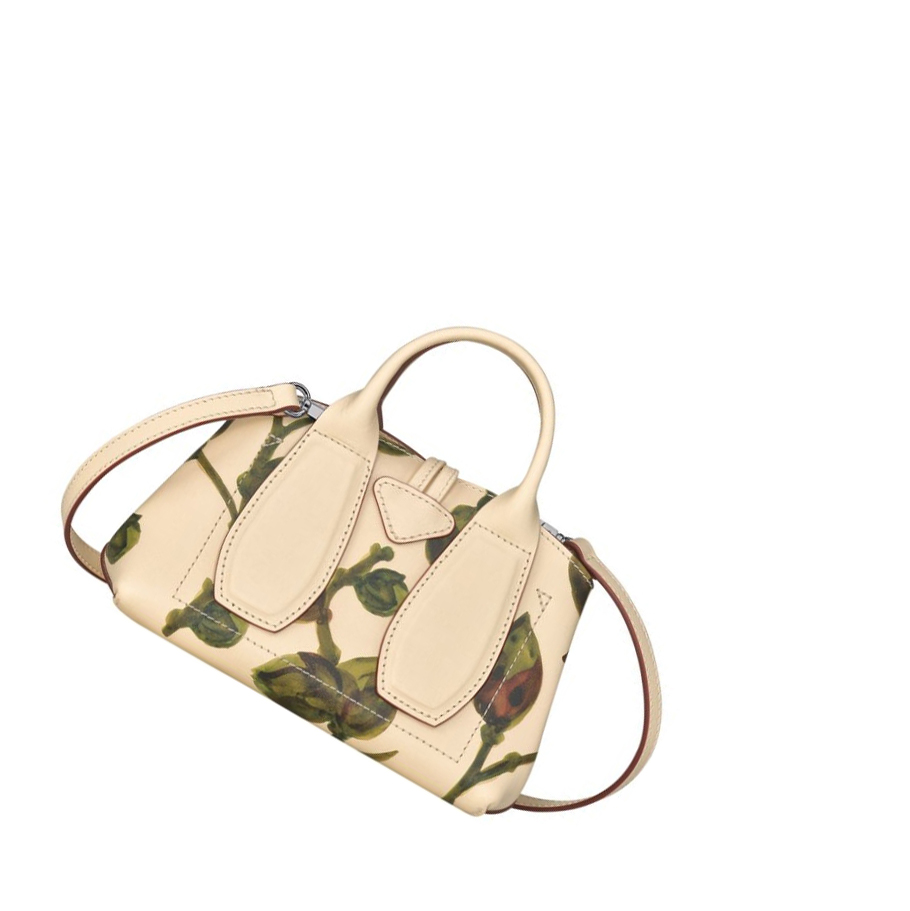 Torebki Damskie Longchamp Roseau Végétal XS Khaki | PL-439EMPR