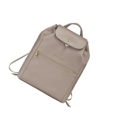 Plecaki Damskie Longchamp Le Foulonné Szare | PL-034IDLZ