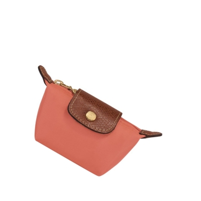 Portmonetki Damskie Longchamp Le Pliage Original Różowe | PL-597FNCH