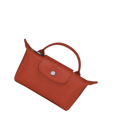 Pouches Damskie Longchamp Le Pliage City Czerwone | PL-150VQET