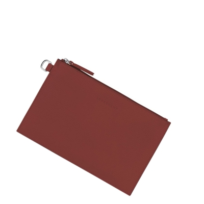 Pouches Damskie Longchamp Roseau Essential Brązowe | PL-714ZXVI