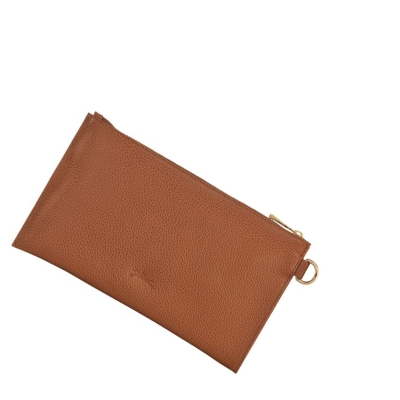 Pouches Męskie Longchamp Le Foulonné Brązowe | PL-983XLIC