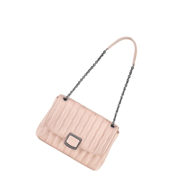 Torba Crossbody Damskie Longchamp Brioche M Głęboka Różowe | PL-430DPAT