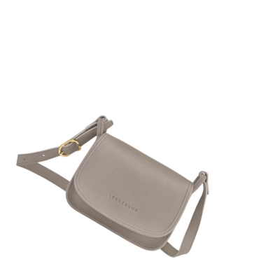 Torba Crossbody Damskie Longchamp Le Foulonné S Szare | PL-730CDHN