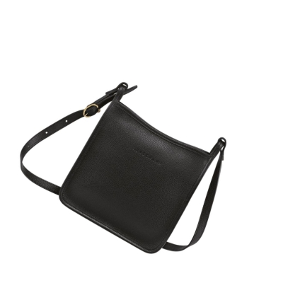 Torba Crossbody Damskie Longchamp Le Foulonné S Czarne | PL-901EWTV