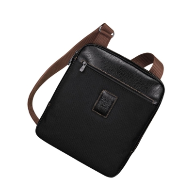 Torba Crossbody Męskie Longchamp Boxford L Czarne | PL-506KRIP