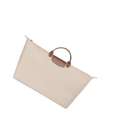 Torby Podróżne Damskie Longchamp Le Pliage XL Beżowe | PL-470RHOG