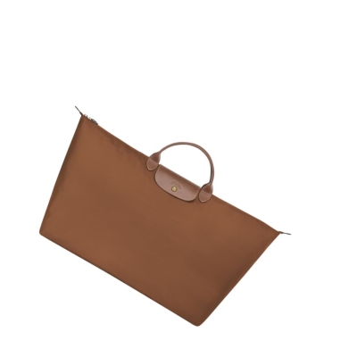 Torby Podróżne Męskie Longchamp Le Pliage XL Brązowe | PL-749USKF