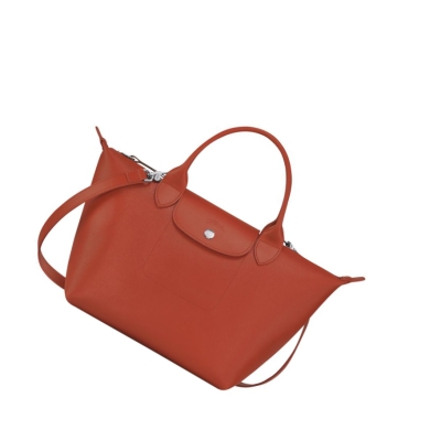 Torebki Damskie Longchamp Le Pliage City S Czerwone | PL-038RILV