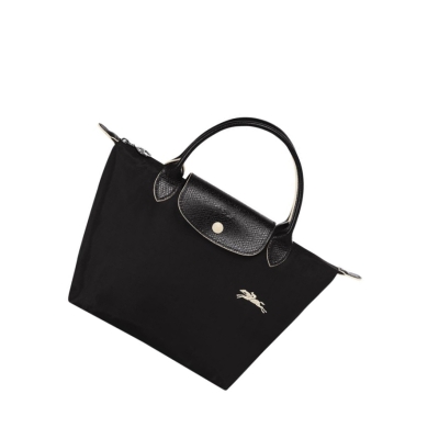 Torebki Damskie Longchamp Le Pliage Club S Czarne | PL-246BZFW