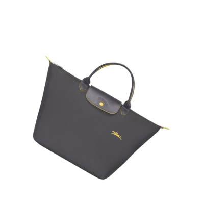 Torebki Damskie Longchamp Le Pliage Club M Szare | PL-619NSVT