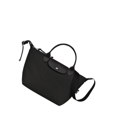 Torebki Damskie Longchamp Le Pliage Energy S Czarne | PL-126BVNK