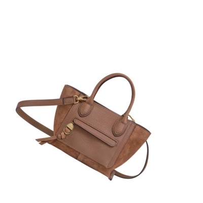 Torebki Damskie Longchamp Mailbox S Brązowe | PL-689SHNQ